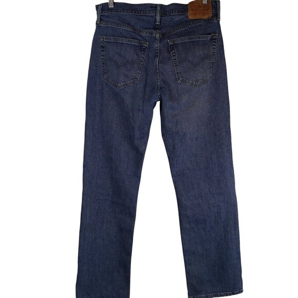Levis Mens 559 Relaxed Straight Jeans Size 33x34 Medium Wash Denim - Picture 6 of 10
